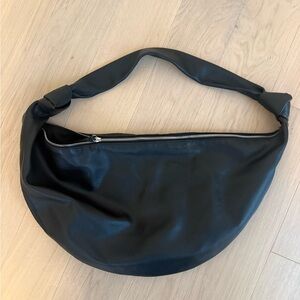 OAK + FORT Black Hobo Bag